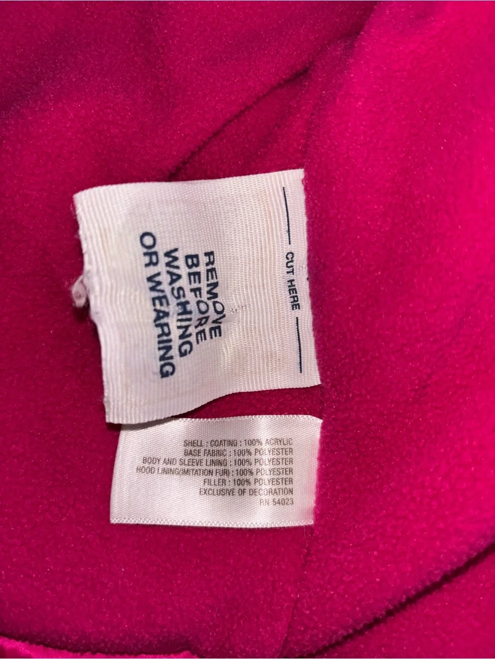 Old Navy Quilted Puffer Coat Lot 2 Pieces Pink Silver Baby Size 6-12 Months